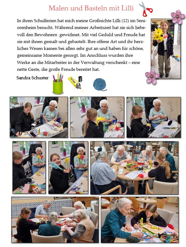 Malen und Basteln mit Lilli