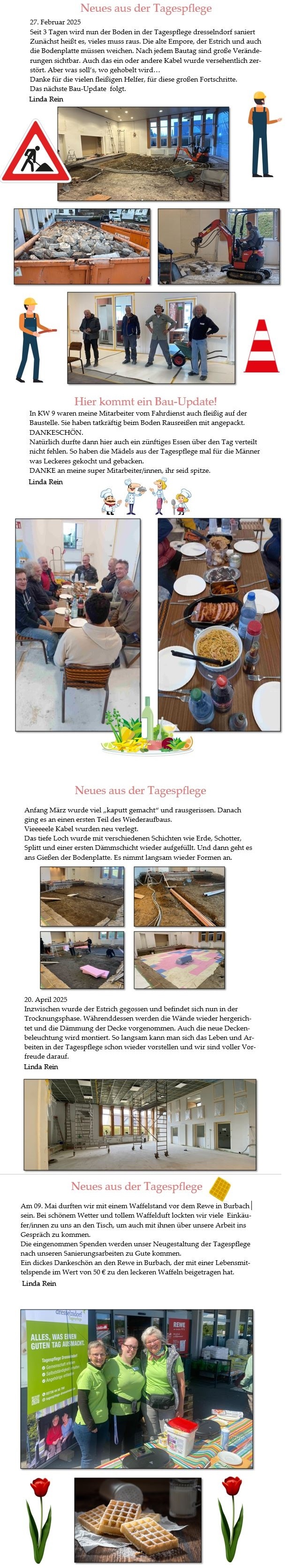 Neues aus der Tagespflege