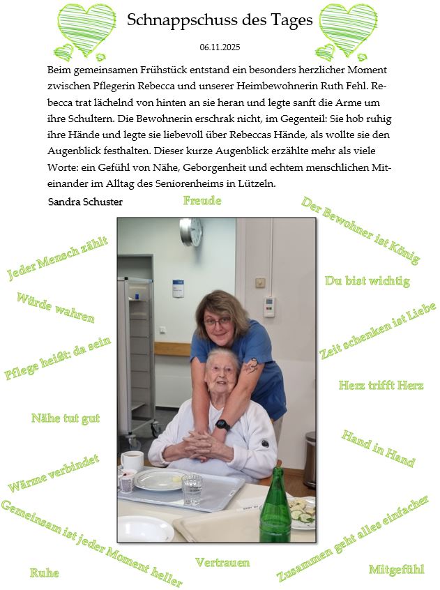 Schnappschuss des Tages